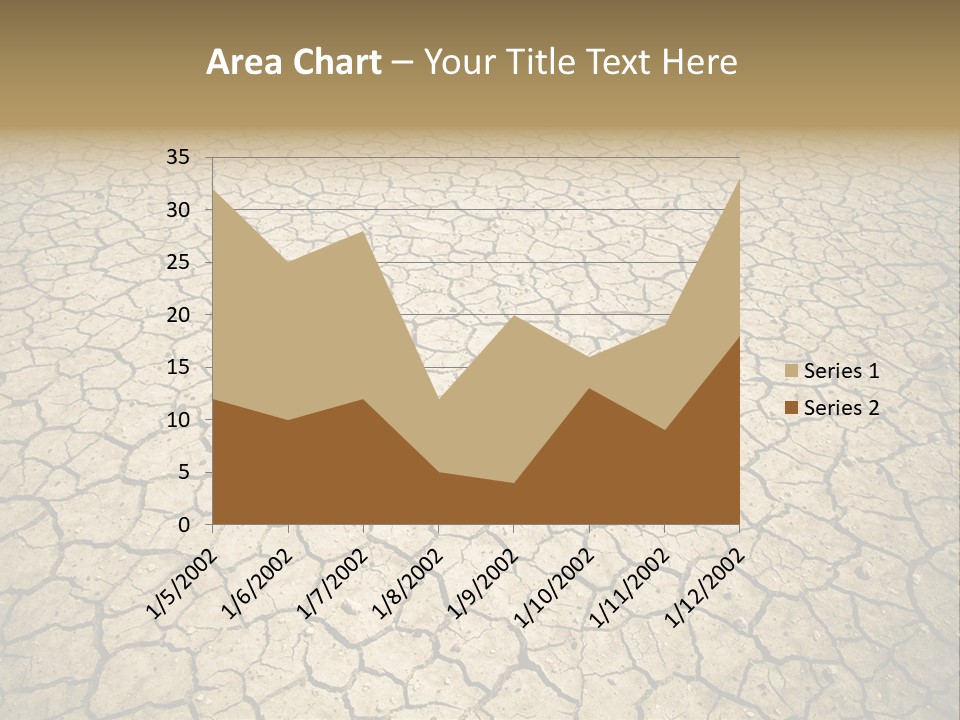 Salt Dying Barren PowerPoint Template