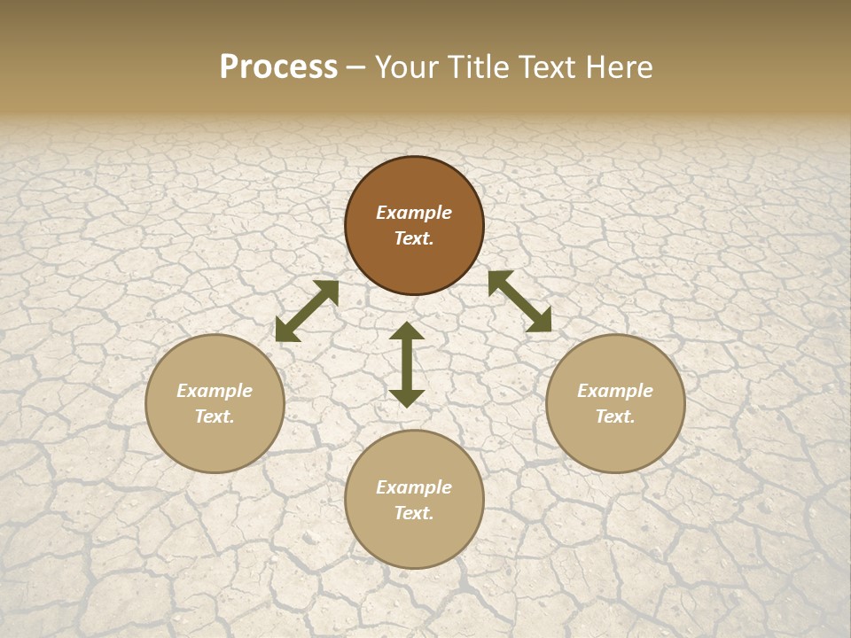 Salt Dying Barren PowerPoint Template