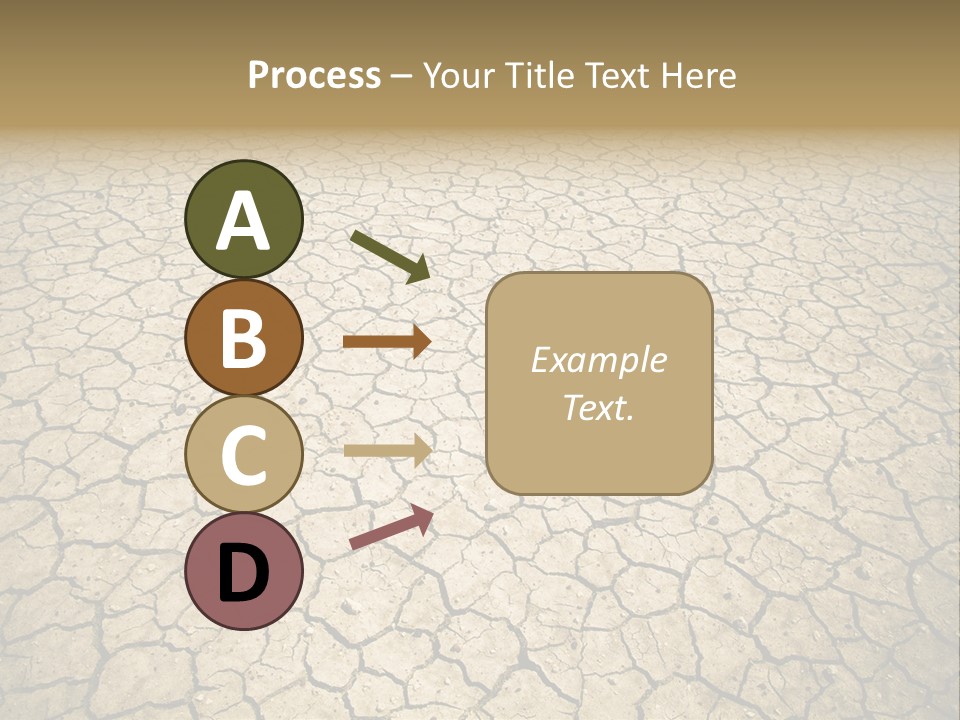 Salt Dying Barren PowerPoint Template