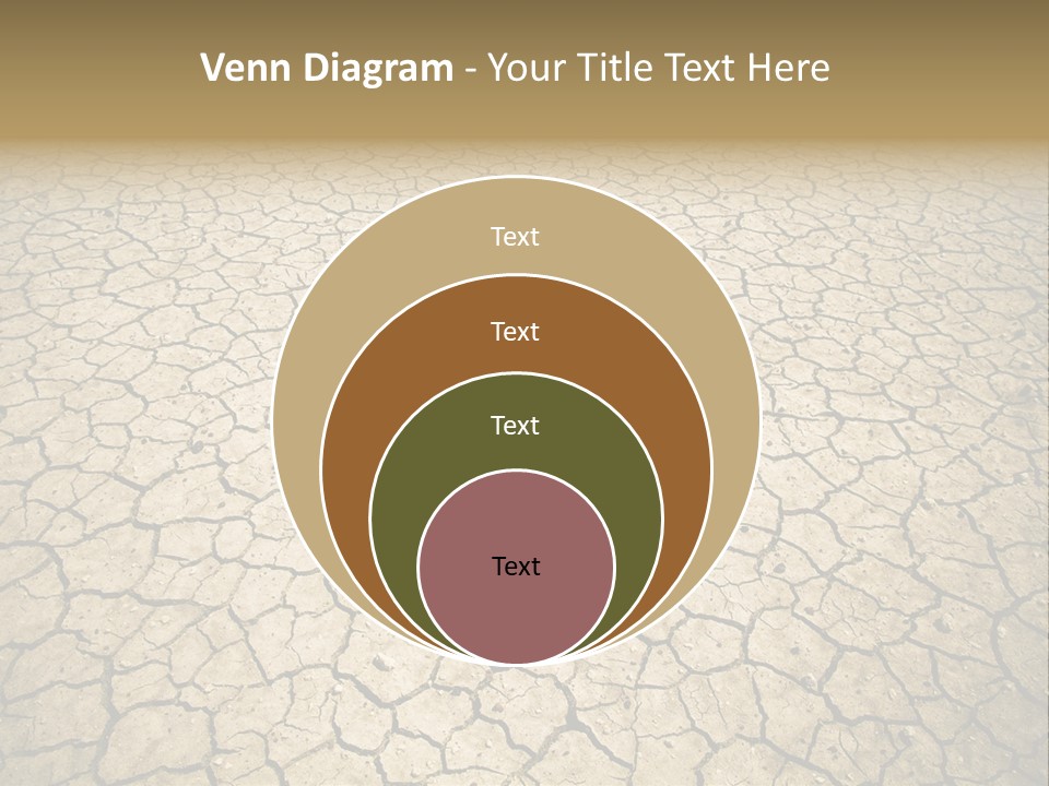 Salt Dying Barren PowerPoint Template