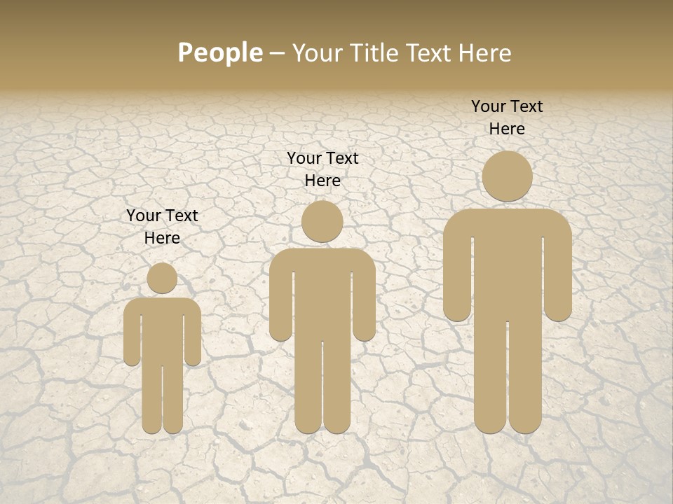 Salt Dying Barren PowerPoint Template