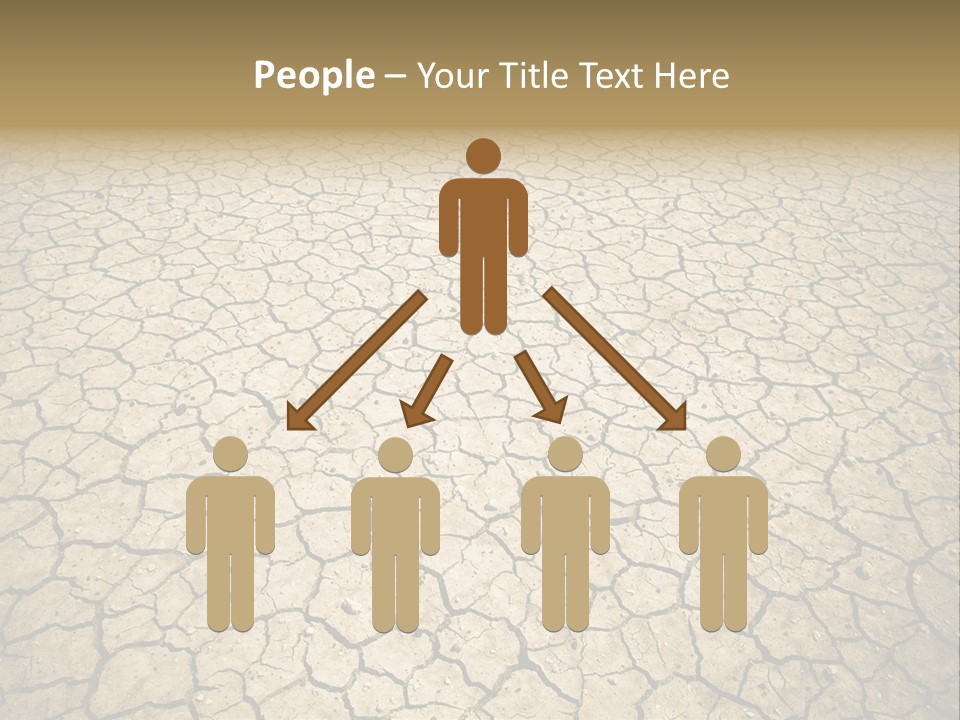 Salt Dying Barren PowerPoint Template