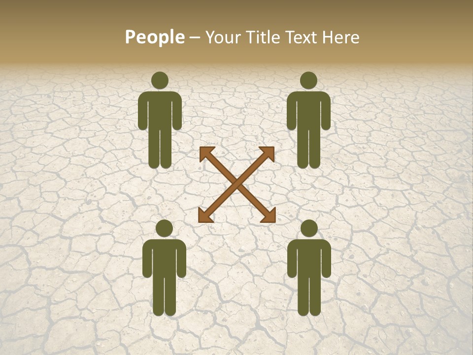 Salt Dying Barren PowerPoint Template