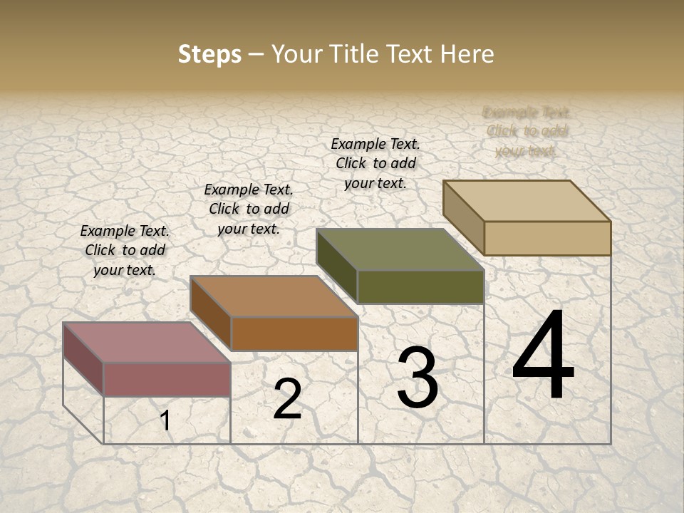 Salt Dying Barren PowerPoint Template
