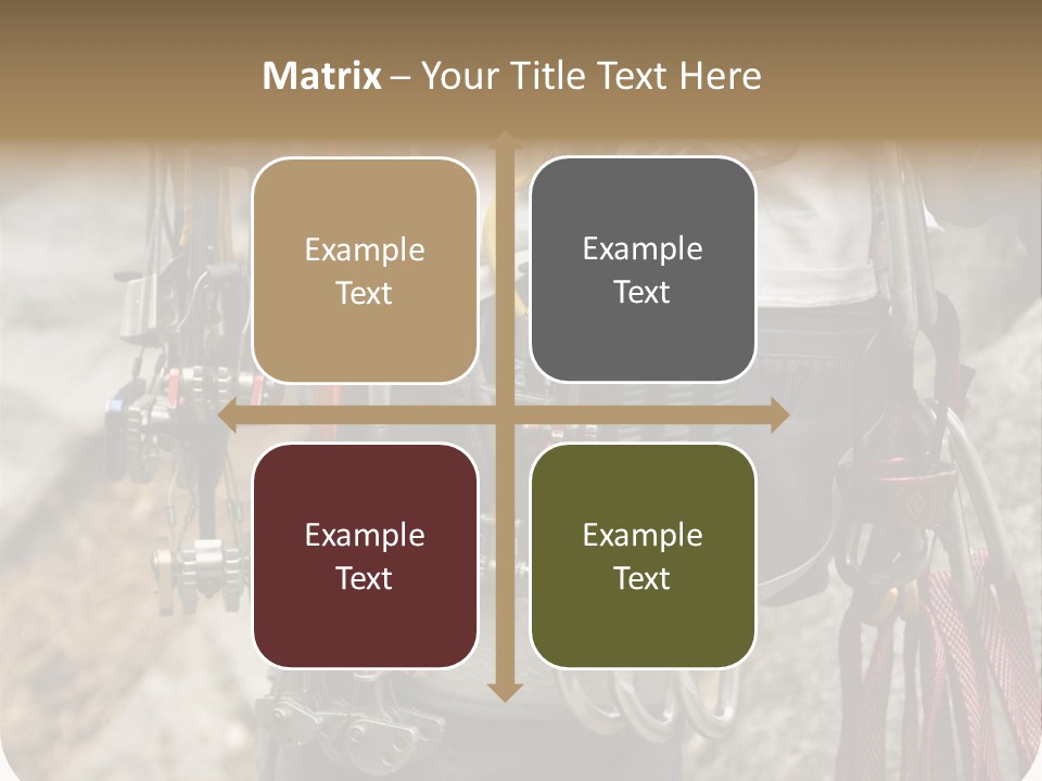 A Man Holding A Bunch Of Tools In His Hands PowerPoint Template