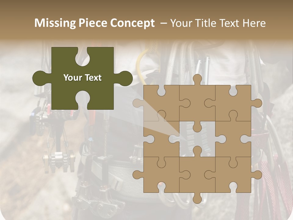 A Man Holding A Bunch Of Tools In His Hands PowerPoint Template