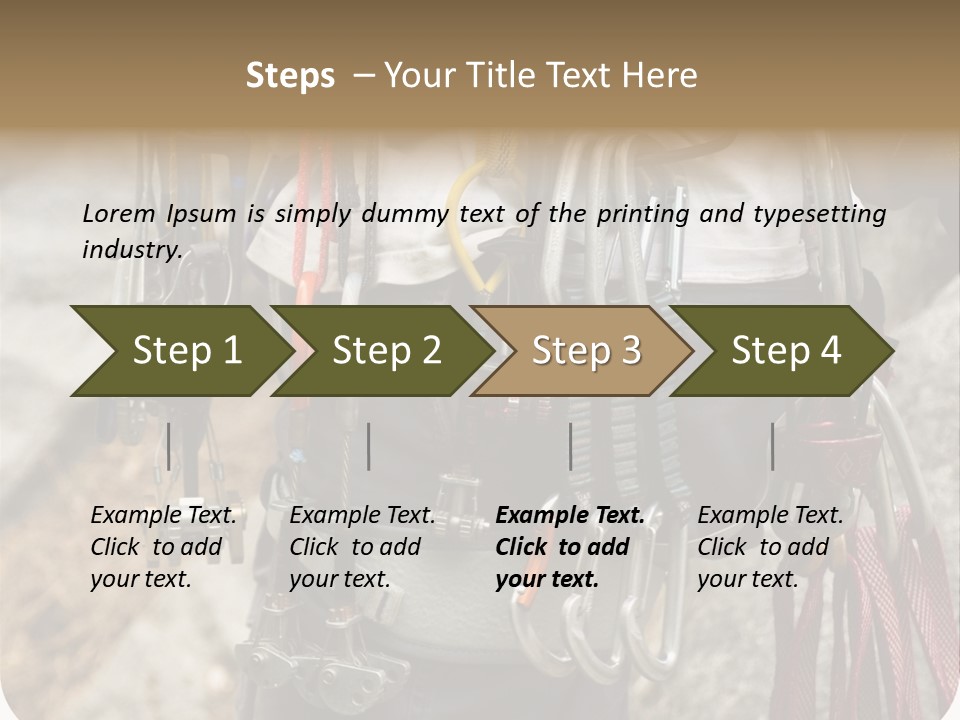 A Man Holding A Bunch Of Tools In His Hands PowerPoint Template