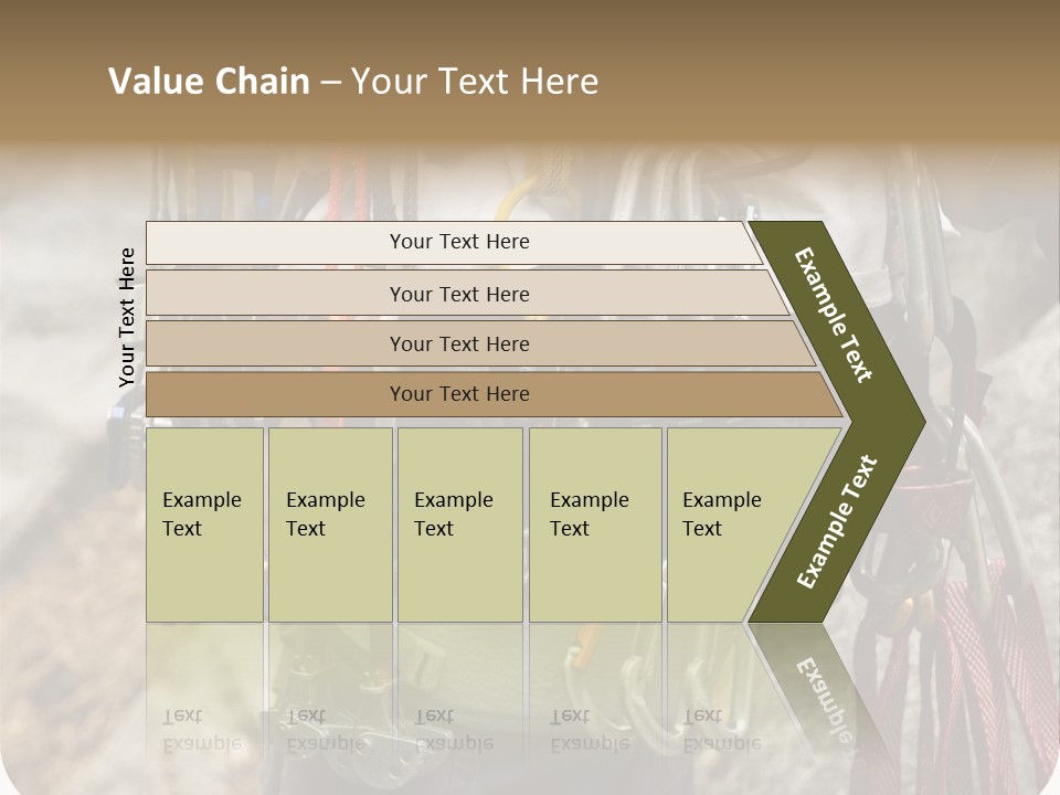 A Man Holding A Bunch Of Tools In His Hands PowerPoint Template