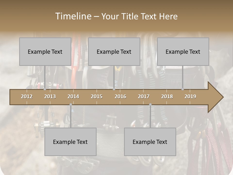 A Man Holding A Bunch Of Tools In His Hands PowerPoint Template