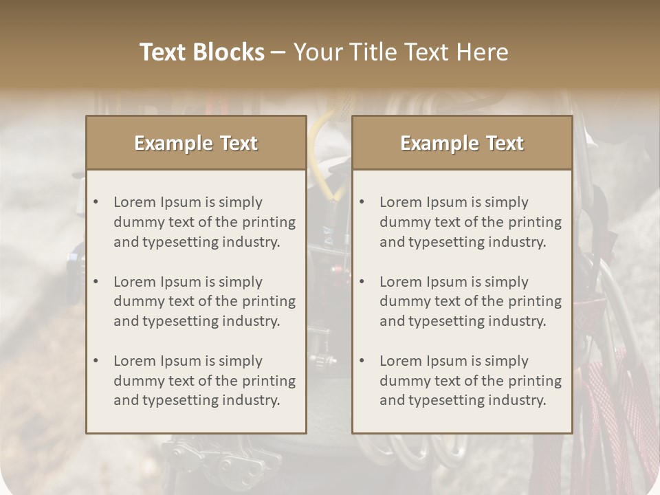A Man Holding A Bunch Of Tools In His Hands PowerPoint Template