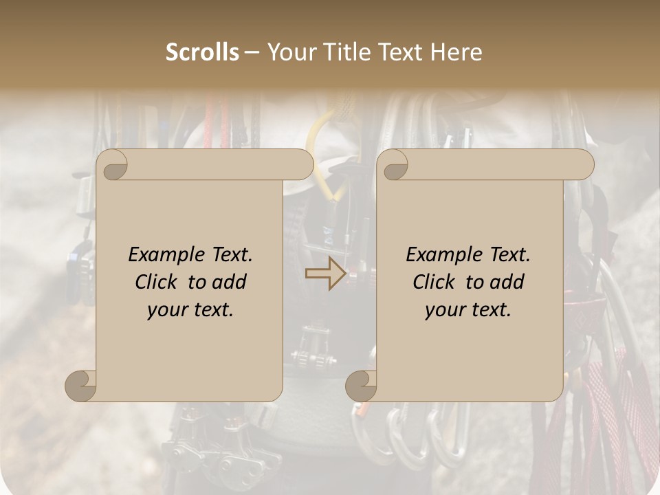 A Man Holding A Bunch Of Tools In His Hands PowerPoint Template