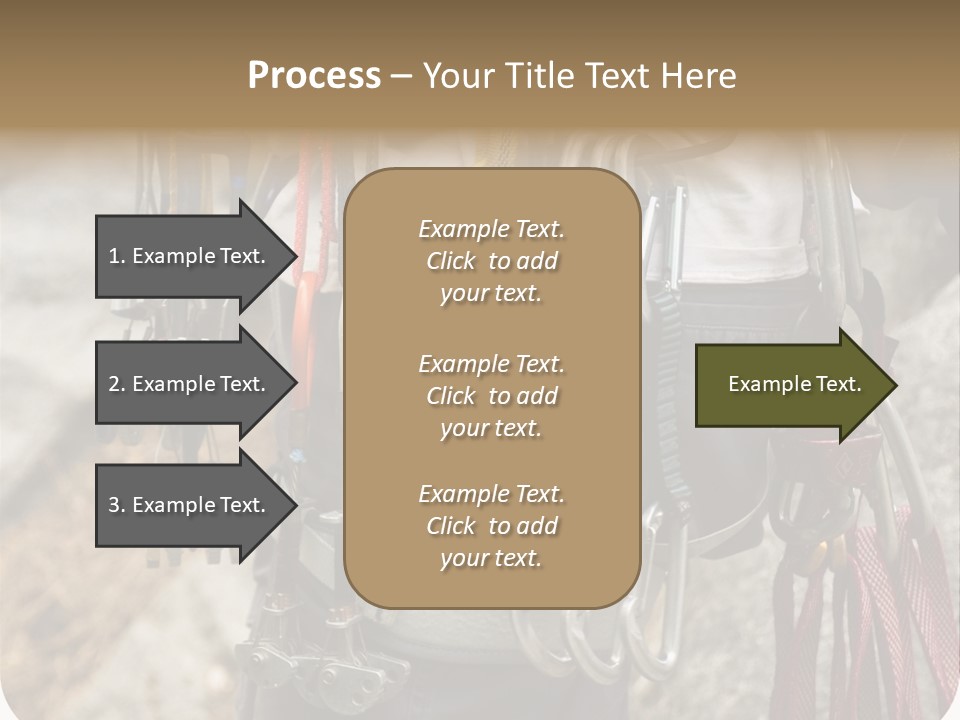 A Man Holding A Bunch Of Tools In His Hands PowerPoint Template