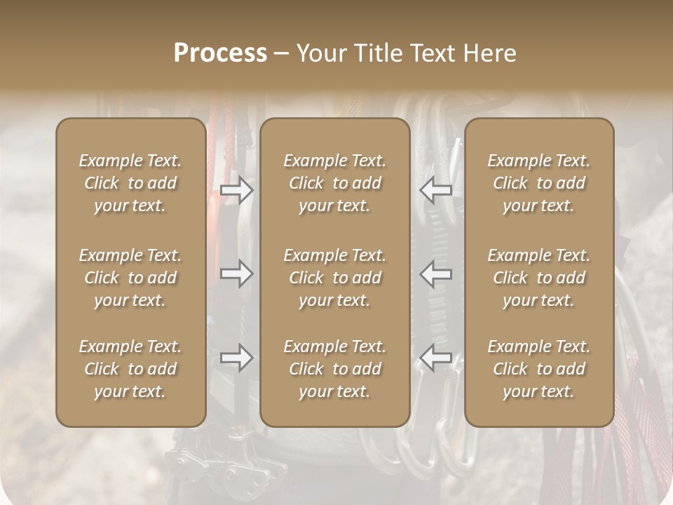 A Man Holding A Bunch Of Tools In His Hands PowerPoint Template