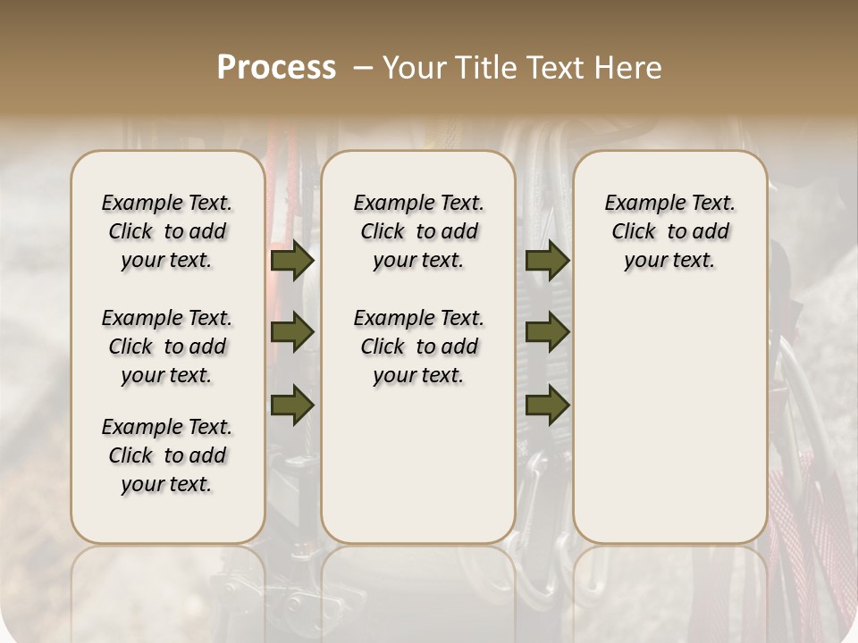 A Man Holding A Bunch Of Tools In His Hands PowerPoint Template