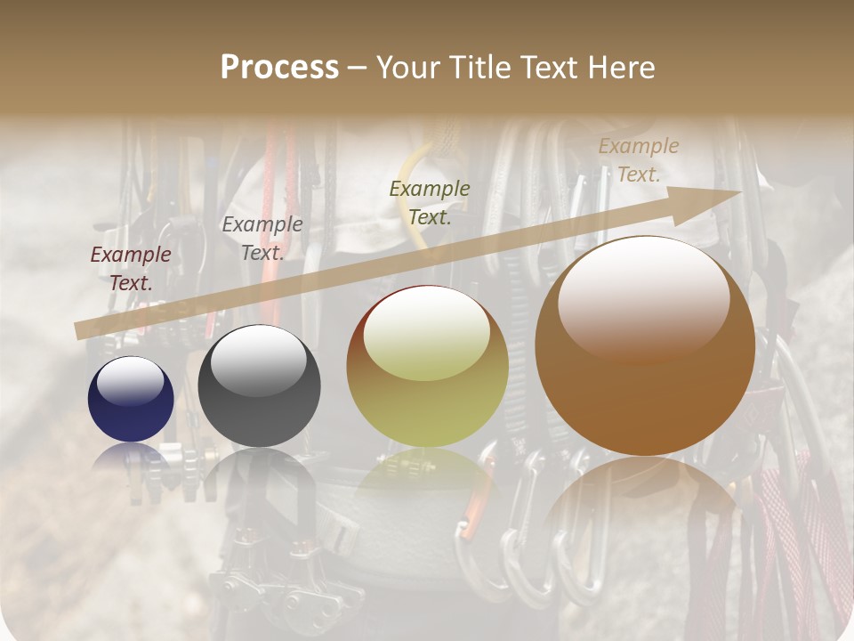 A Man Holding A Bunch Of Tools In His Hands PowerPoint Template