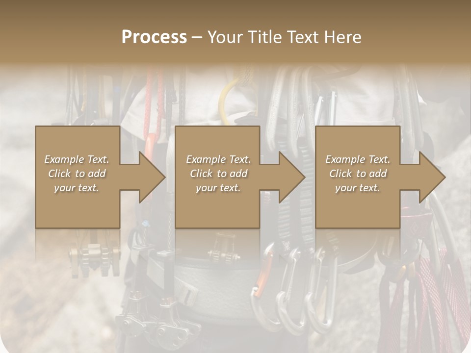 A Man Holding A Bunch Of Tools In His Hands PowerPoint Template