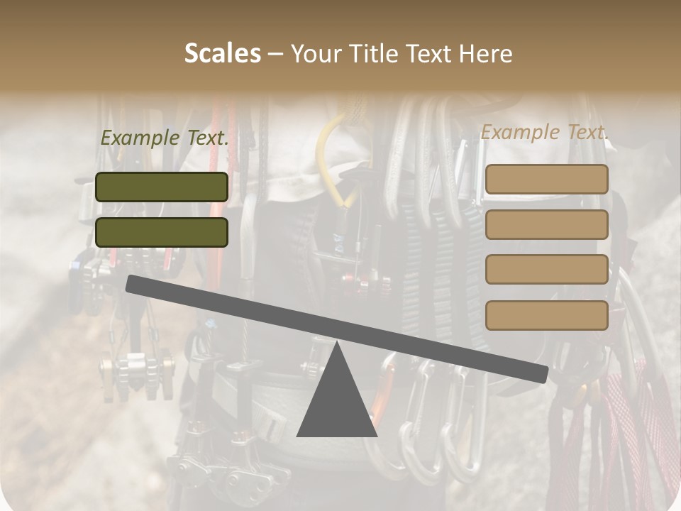 A Man Holding A Bunch Of Tools In His Hands PowerPoint Template