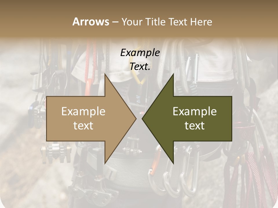 A Man Holding A Bunch Of Tools In His Hands PowerPoint Template