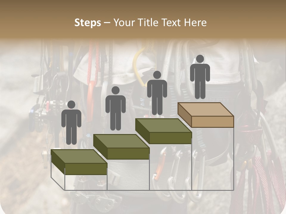 A Man Holding A Bunch Of Tools In His Hands PowerPoint Template