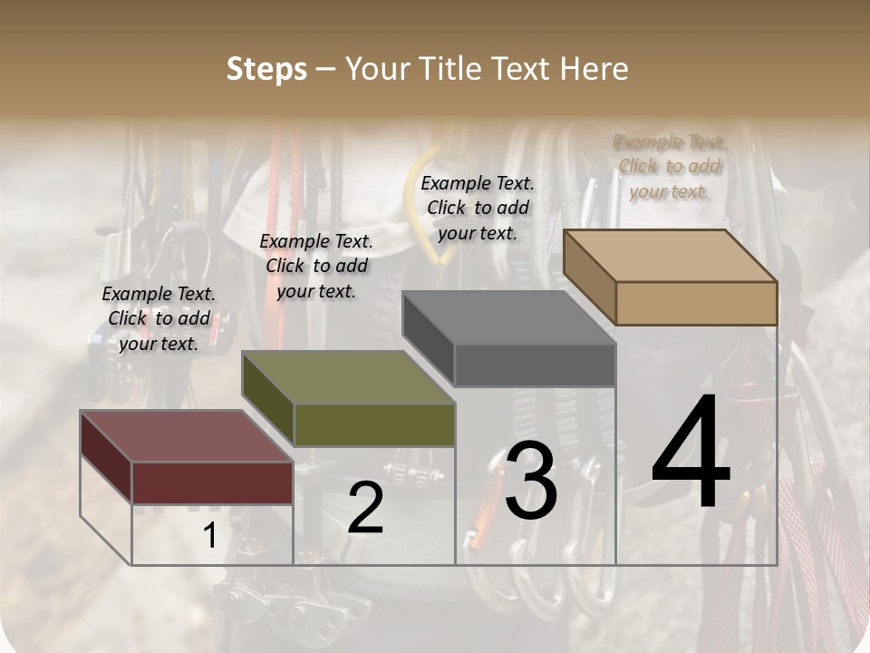 A Man Holding A Bunch Of Tools In His Hands PowerPoint Template