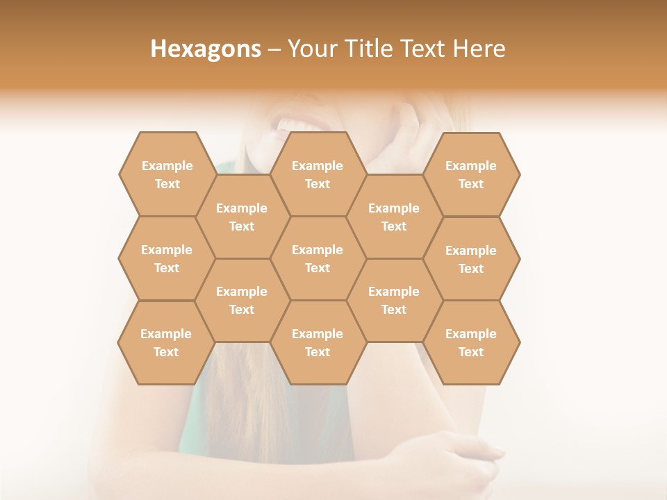 Innocence Dress Gown PowerPoint Template