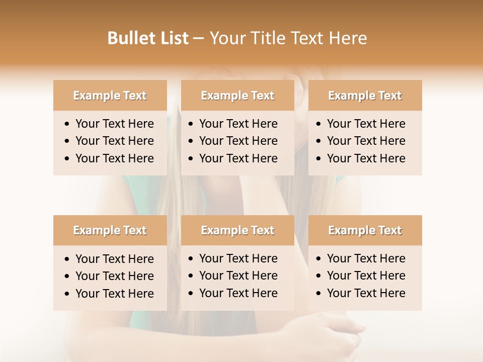 Innocence Dress Gown PowerPoint Template