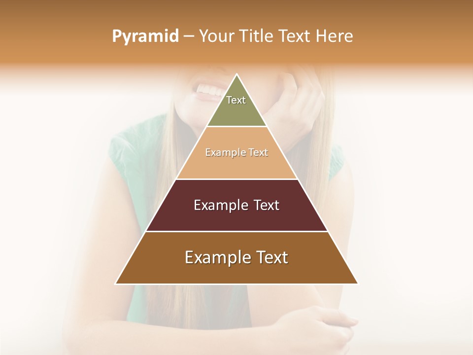 Innocence Dress Gown PowerPoint Template