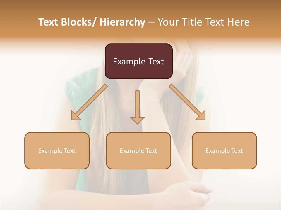 Innocence Dress Gown PowerPoint Template