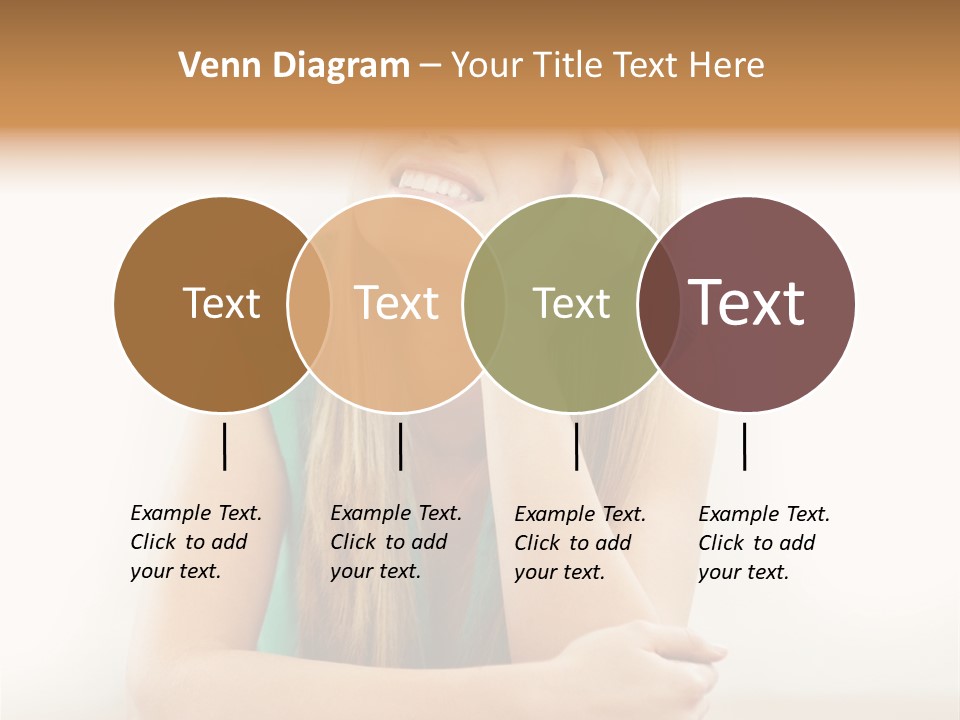 Innocence Dress Gown PowerPoint Template