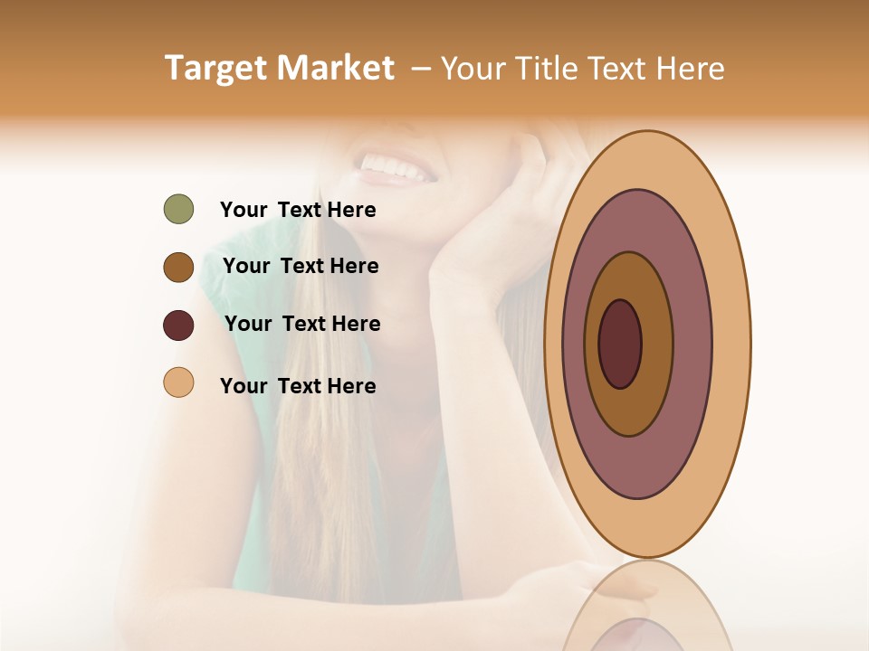 Innocence Dress Gown PowerPoint Template