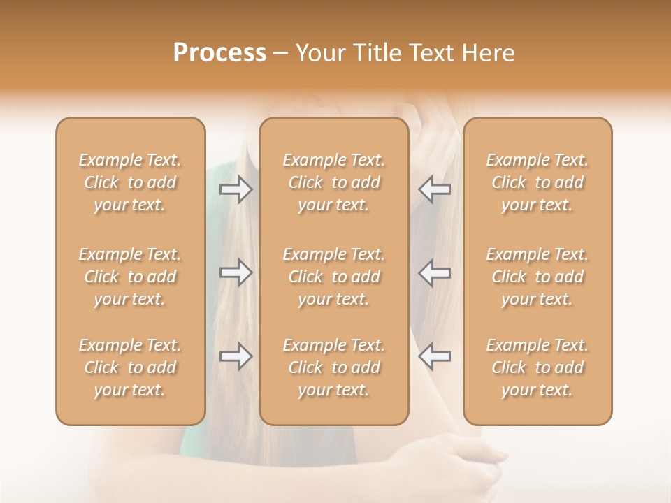 Innocence Dress Gown PowerPoint Template