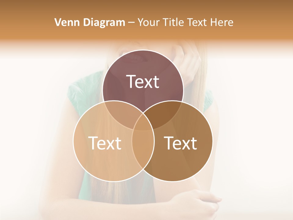 Innocence Dress Gown PowerPoint Template