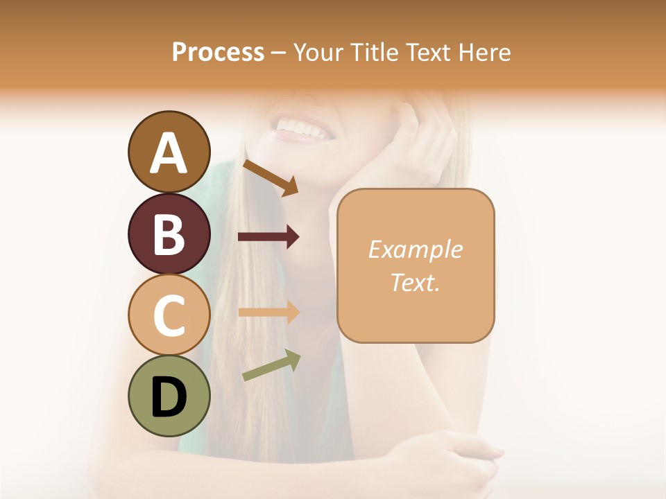 Innocence Dress Gown PowerPoint Template