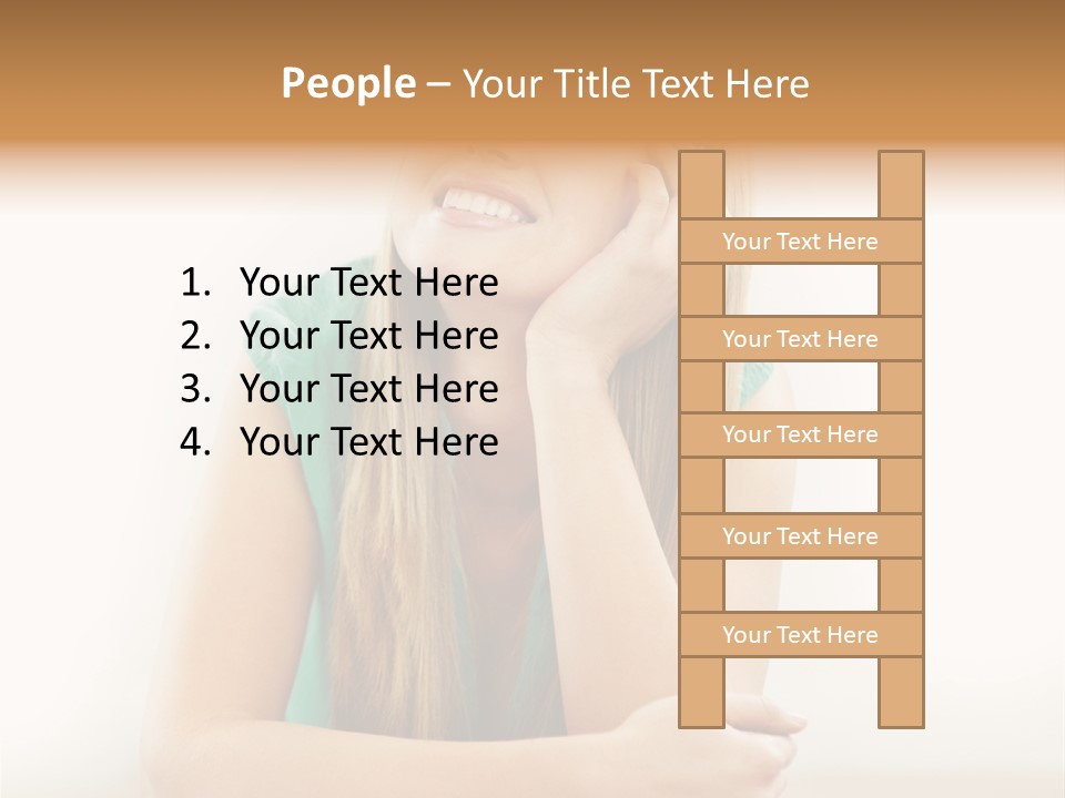 Innocence Dress Gown PowerPoint Template