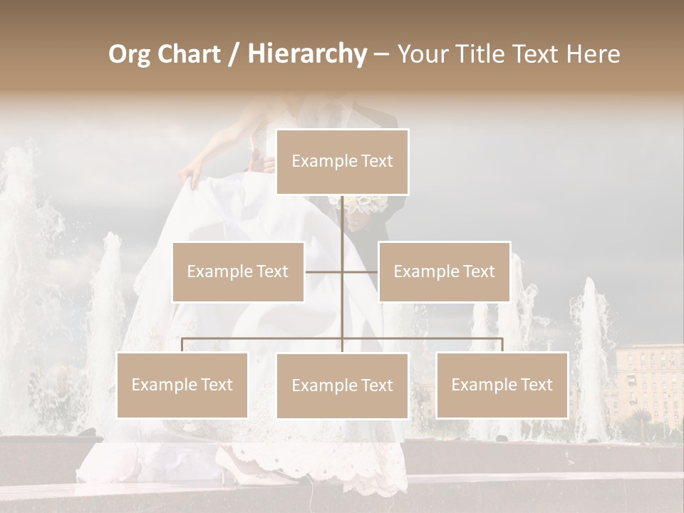 Innocence Dress Gown PowerPoint Template