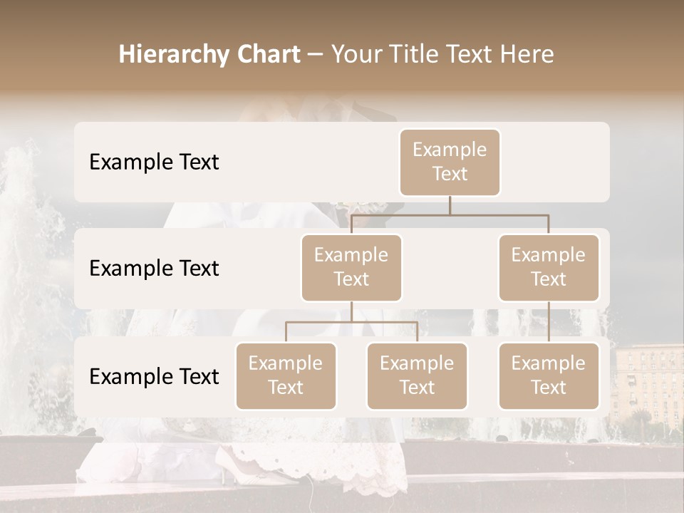 Innocence Dress Gown PowerPoint Template
