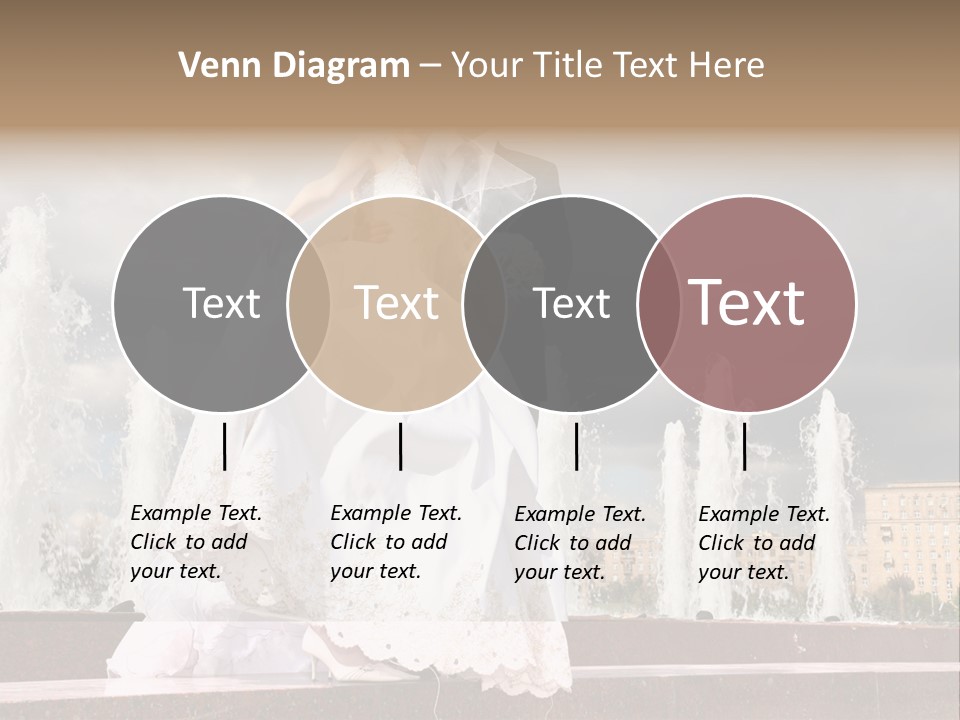 Innocence Dress Gown PowerPoint Template