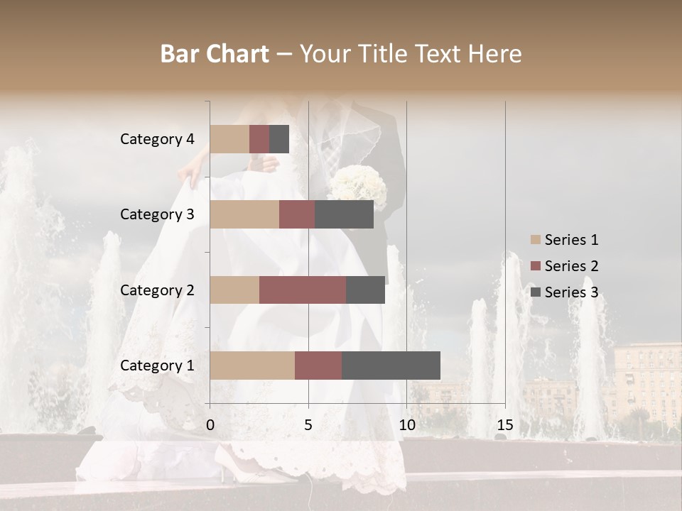 Innocence Dress Gown PowerPoint Template