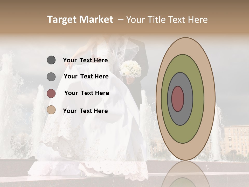 Innocence Dress Gown PowerPoint Template