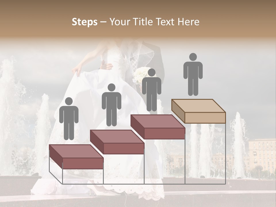 Innocence Dress Gown PowerPoint Template