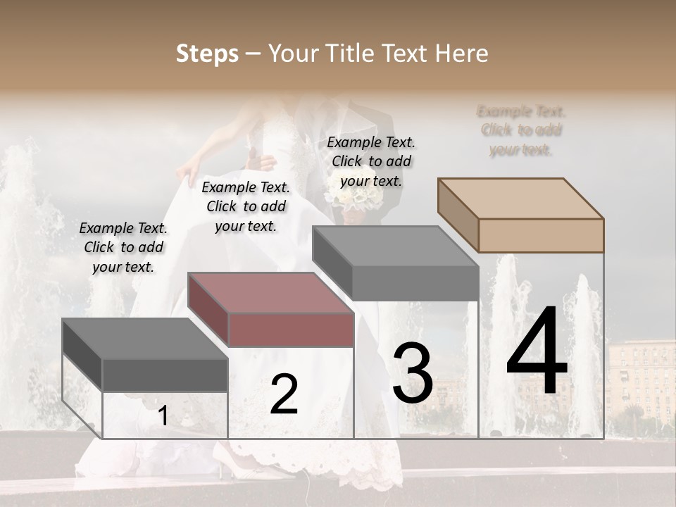 Innocence Dress Gown PowerPoint Template