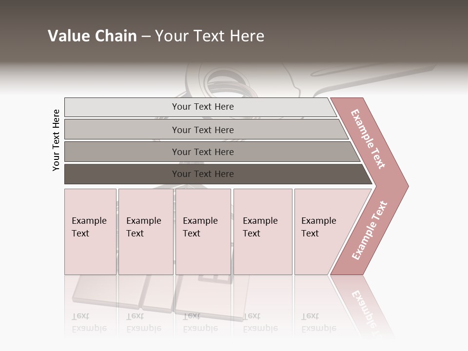 A House Key With A House Keychain Attached To It PowerPoint Template