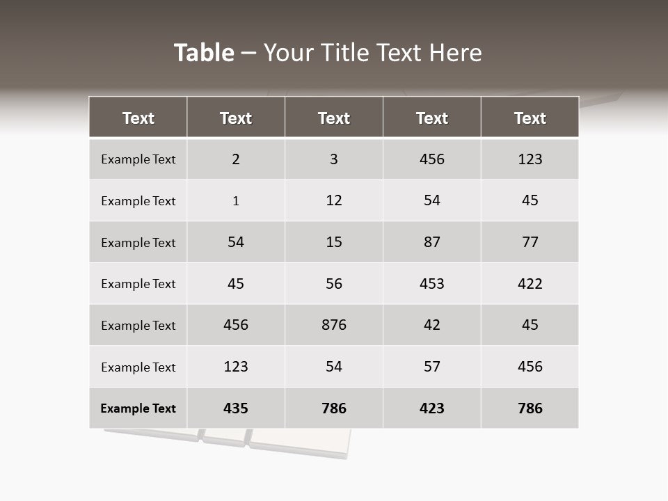 A House Key With A House Keychain Attached To It PowerPoint Template