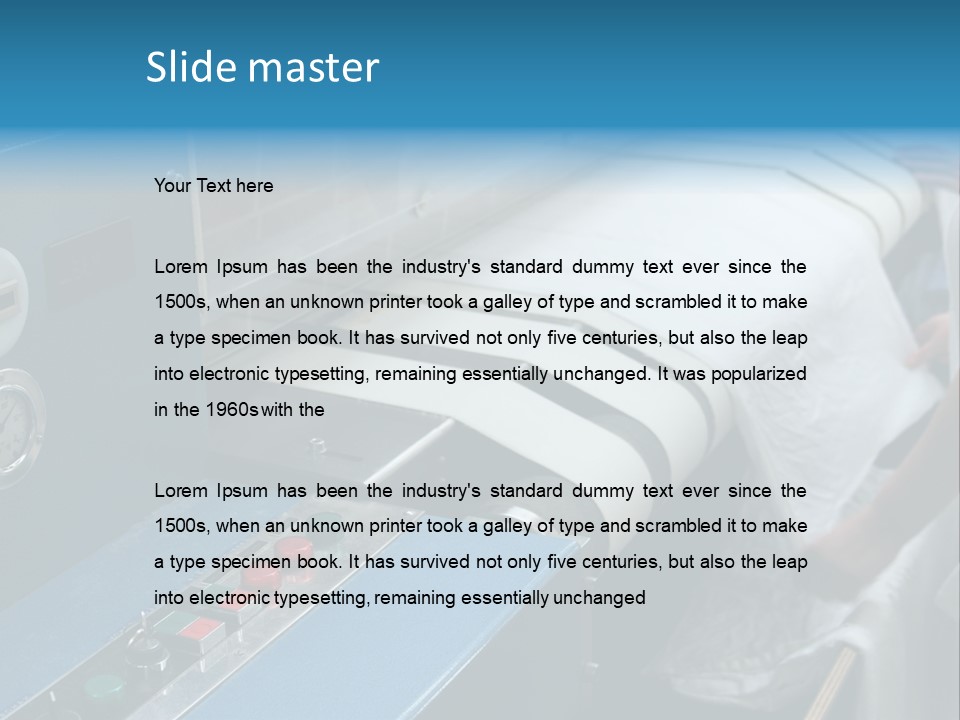 Rolling Dry Automate PowerPoint Template