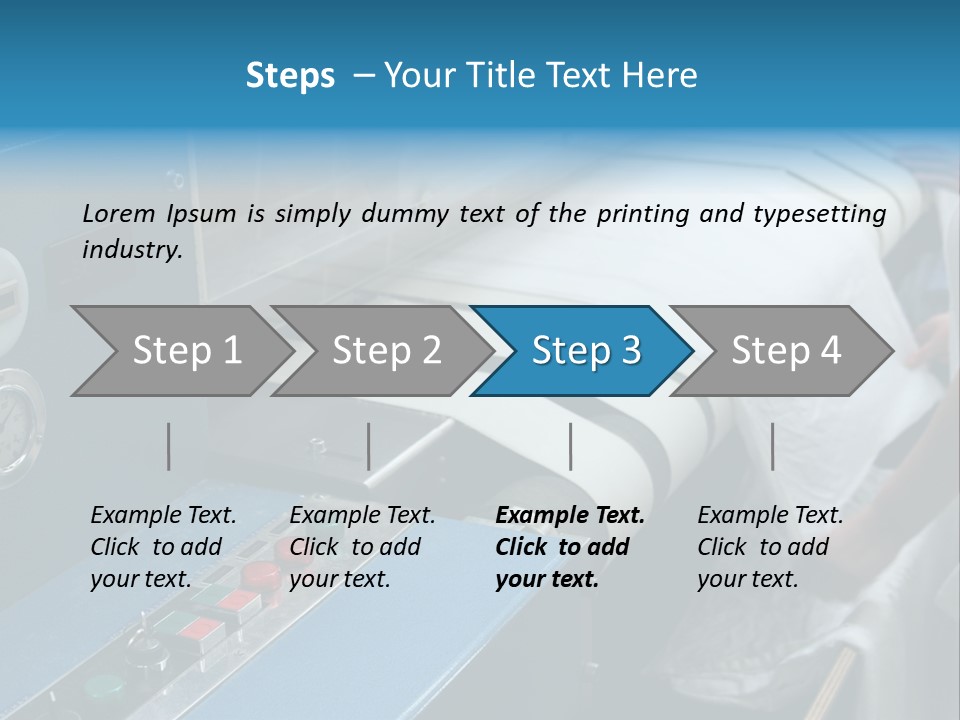 Rolling Dry Automate PowerPoint Template