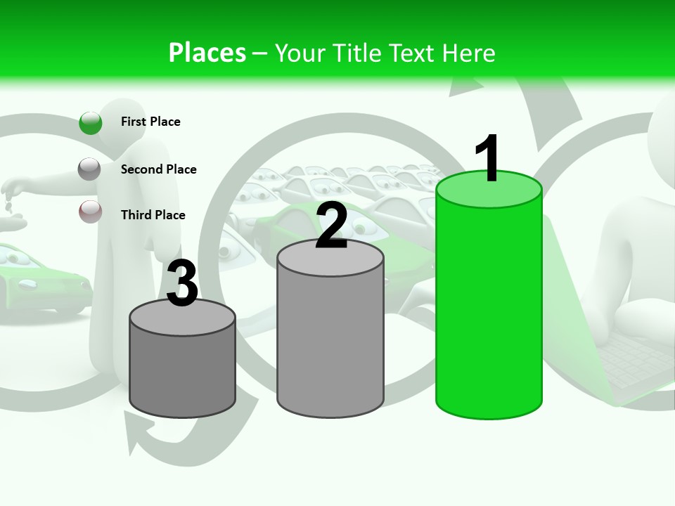 Automotive Communication Text PowerPoint Template