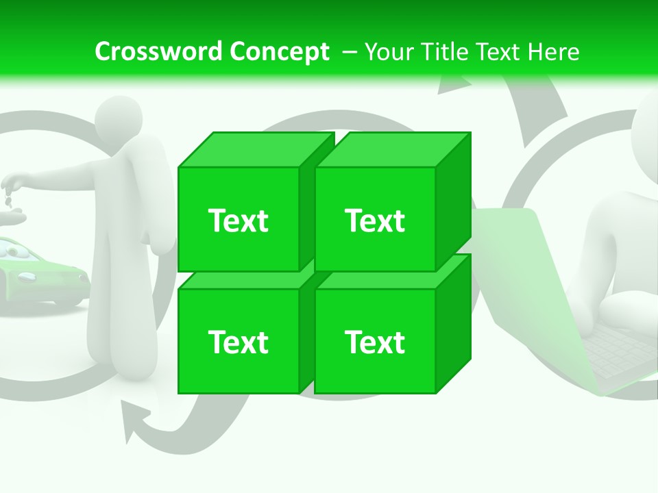 Automotive Communication Text PowerPoint Template