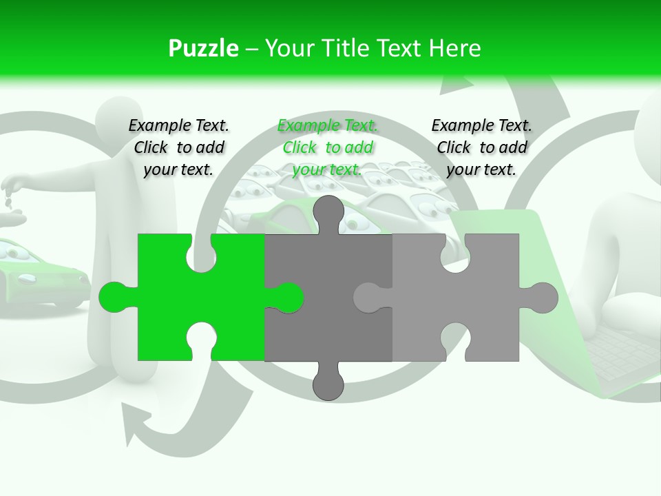 Automotive Communication Text PowerPoint Template