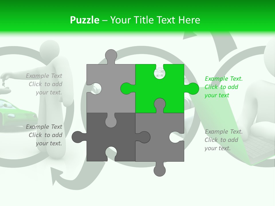 Automotive Communication Text PowerPoint Template