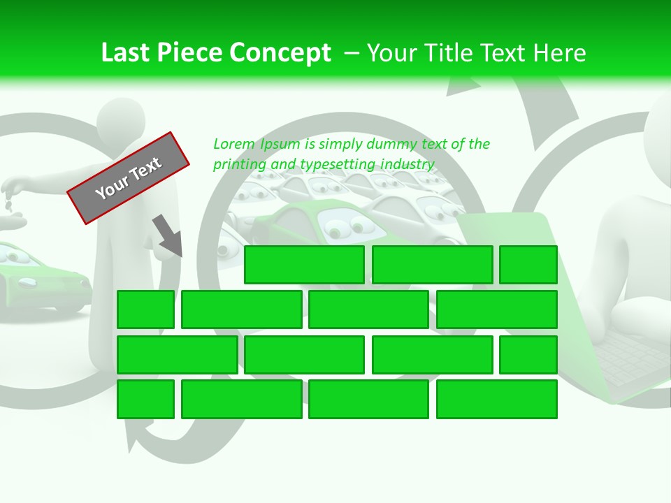 Automotive Communication Text PowerPoint Template